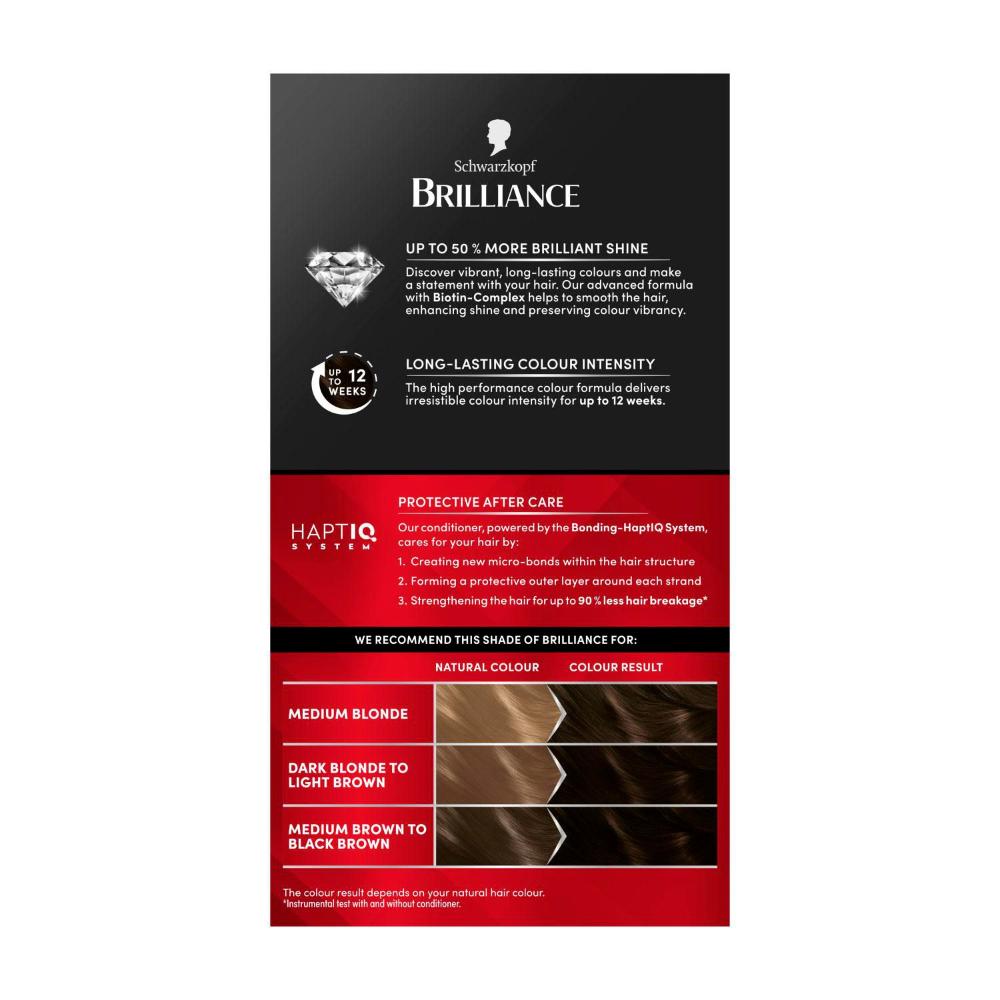 Schwarzkopf Brilliance L75 Brown Sugar - 1 pack