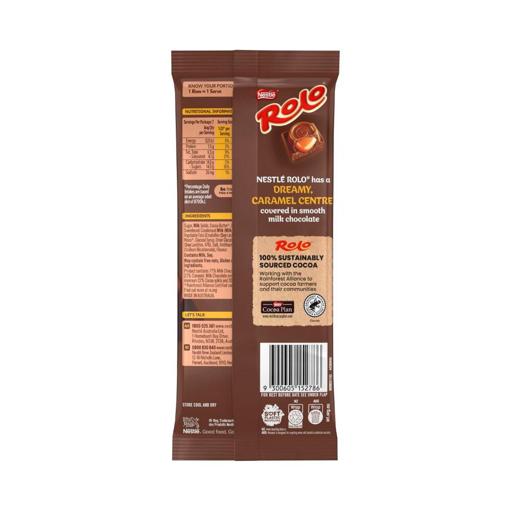 Rolo Milk Chocolate Caramel Block - 170g