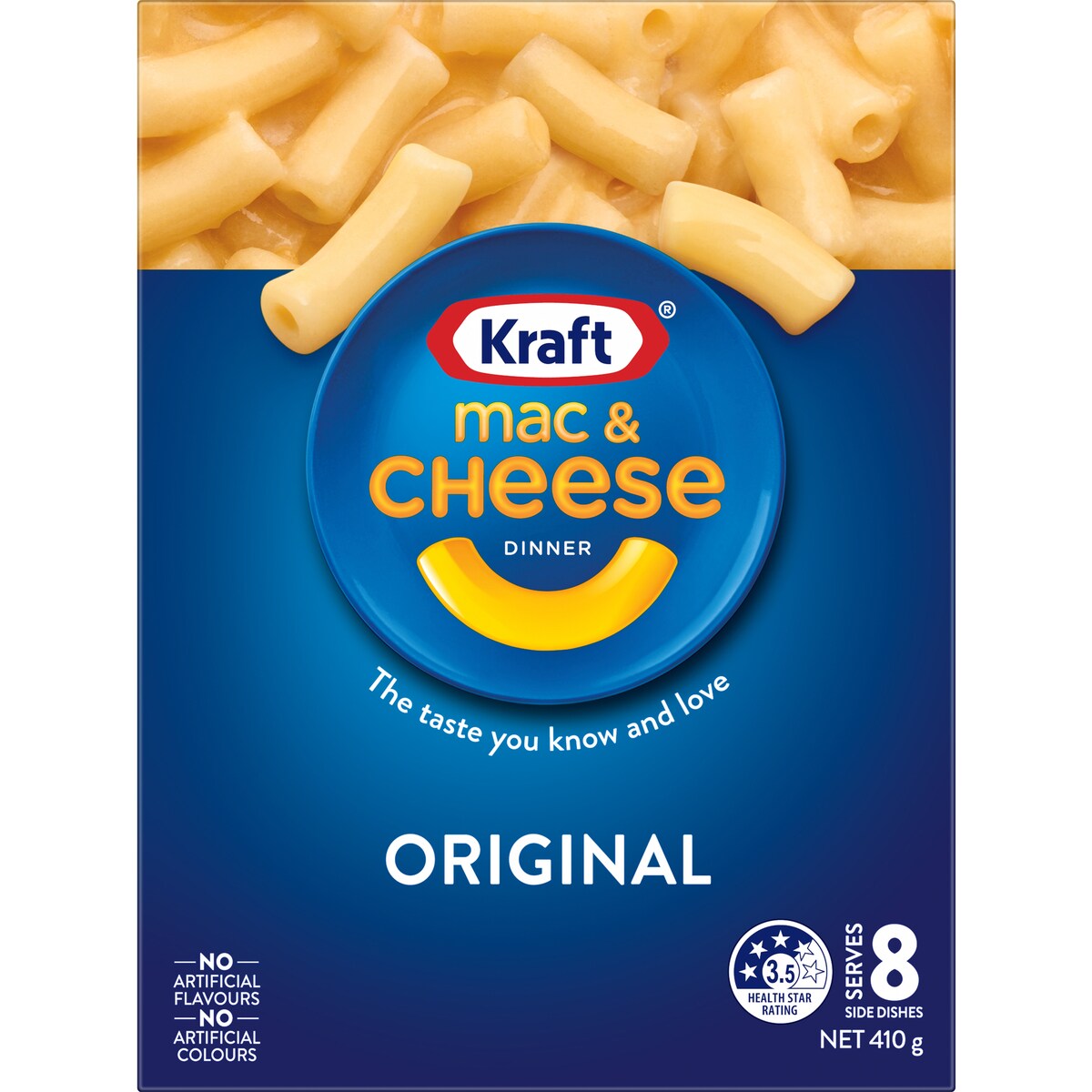 Kraft Mac & Cheese Macaroni Pasta Original Instant Noodles 410g