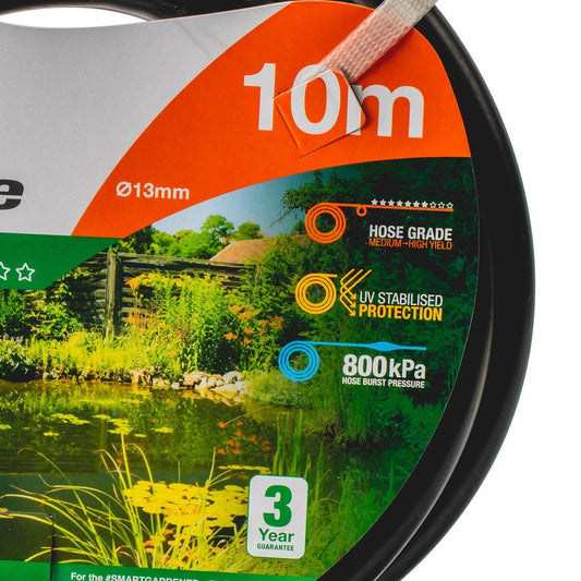 Holman 13mm Flex Tube 10m PVC Low Pressure Hydroponics Black