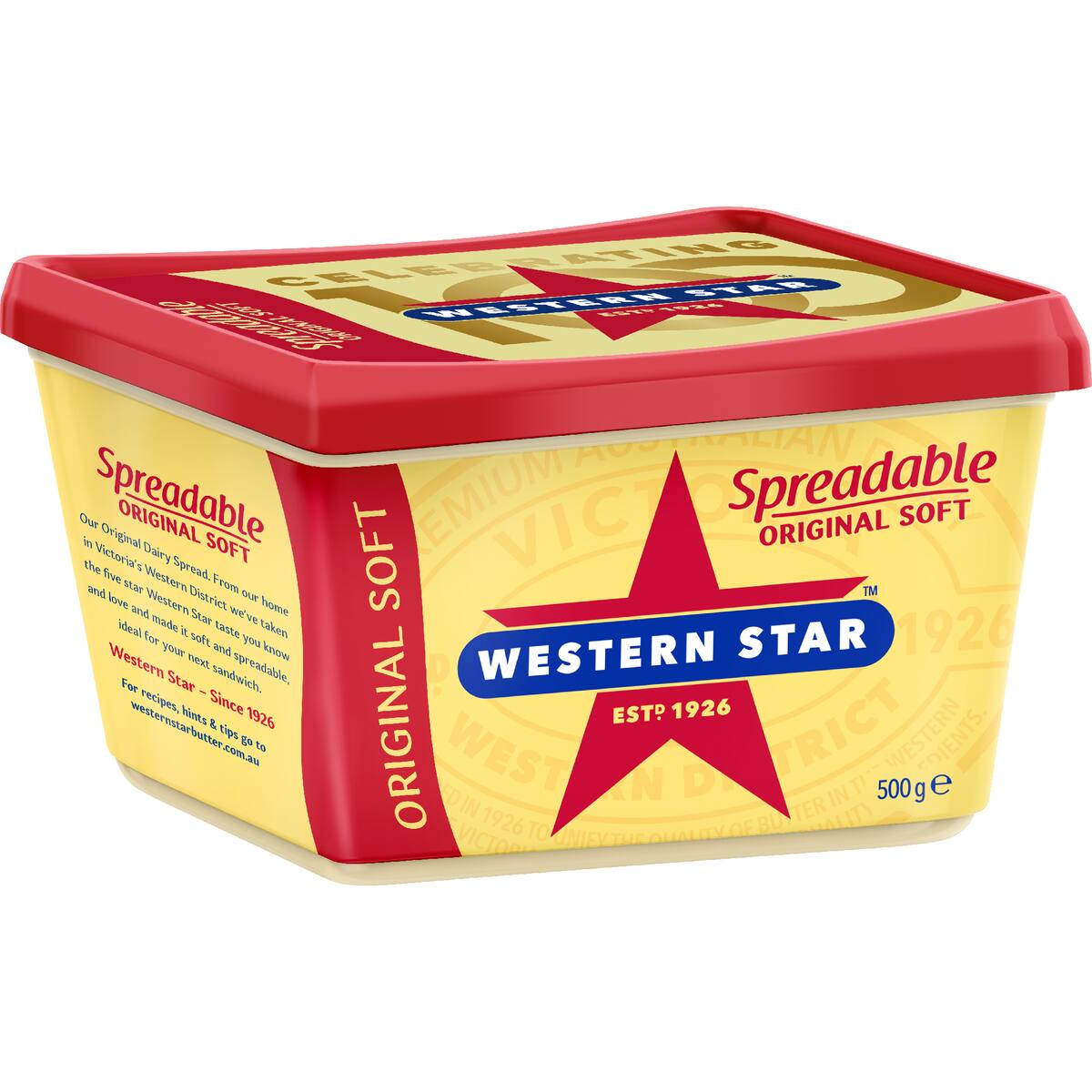 Western Star Original Spreadable Butter Blend Tub 500g