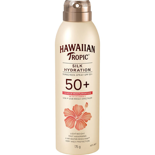 Hawaiian Tropic Tropic Silk Hydration Sunscreen Spray Spf 50 175g
