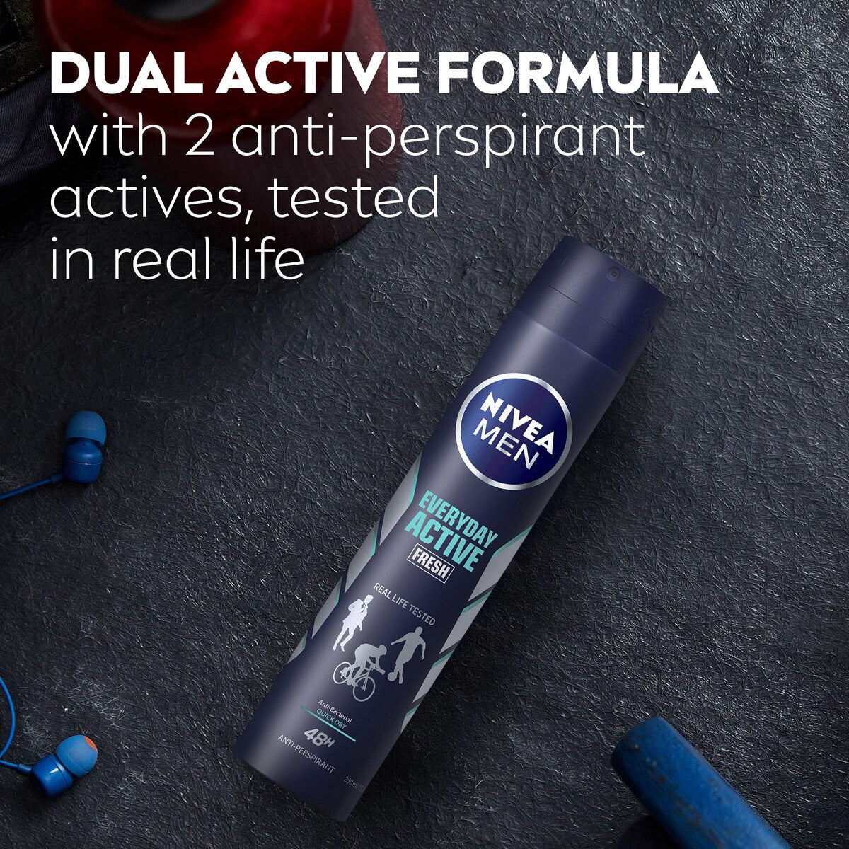 Nivea Men Everyday Active Fresh Antiperspirant Deodorant 250ml