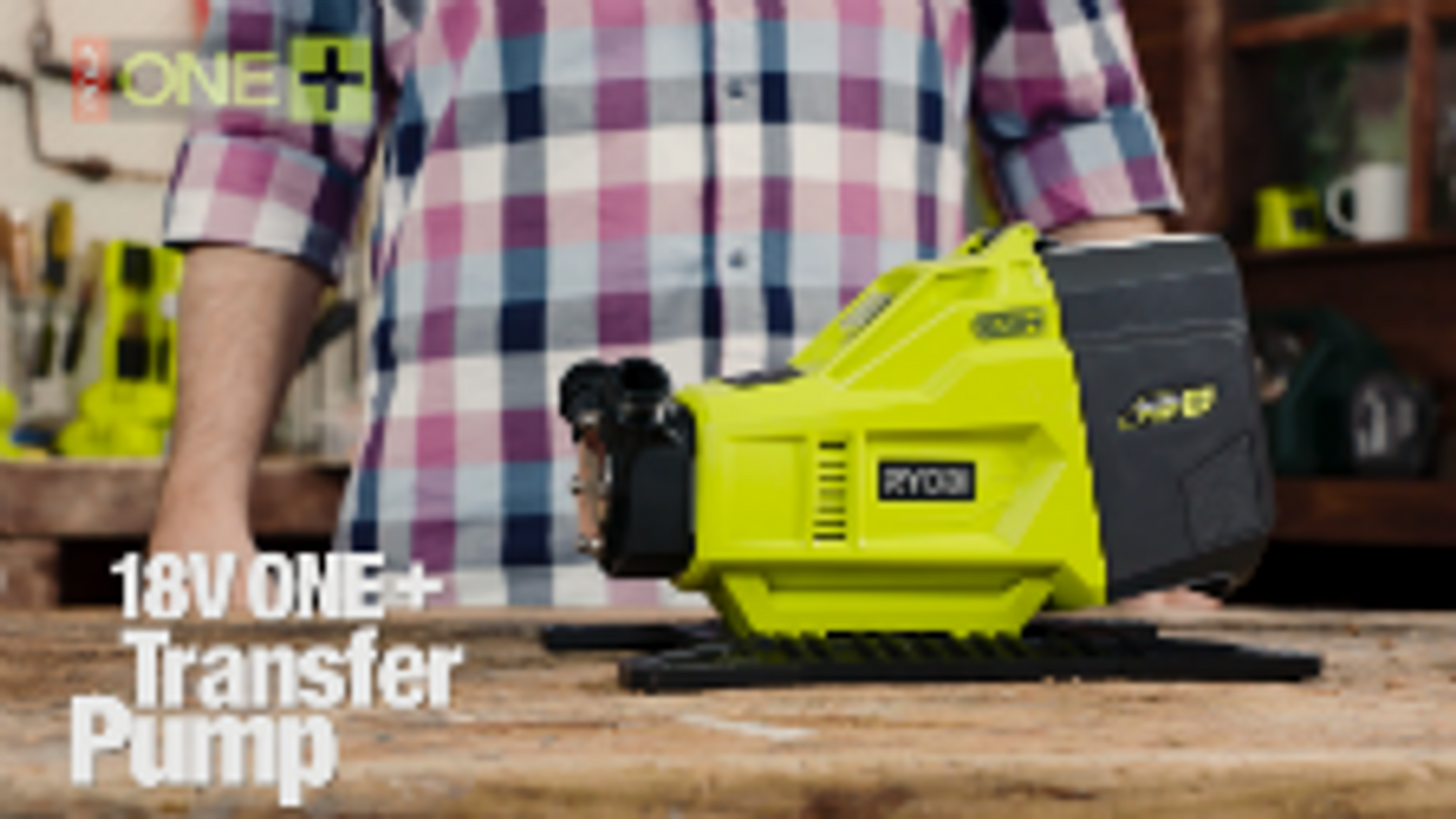 Ryobi 18V ONE+ Transfer Pump - Tool Only