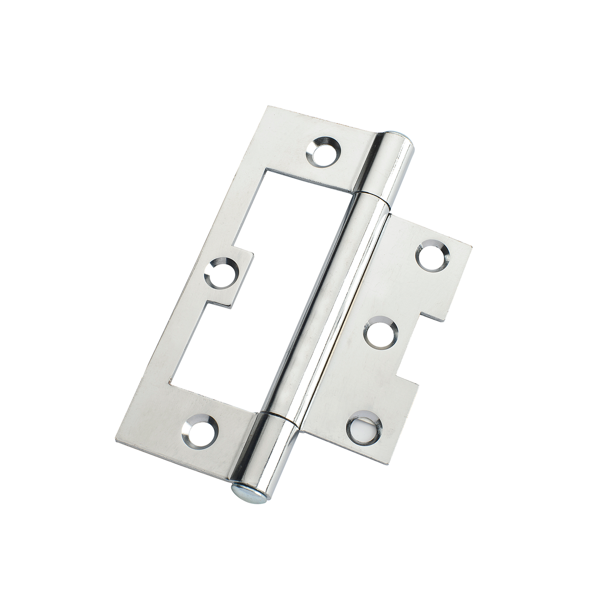 Lane 100mm Polished Chrome Fixed Pin Hinge 20 Box Easy Fit