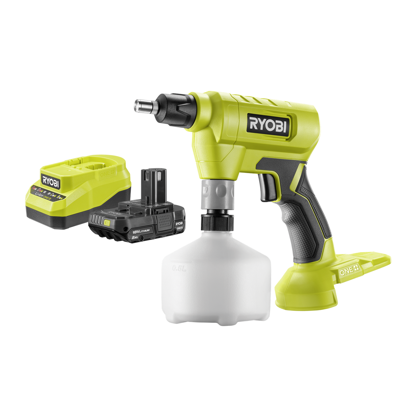 RYOBI 18V ONE+ Compact Sprayer 2Ah Kit R18CWS12