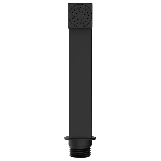 Evekare Matte Black Square Hand Piece Bidet Spray - 70 x 150mm