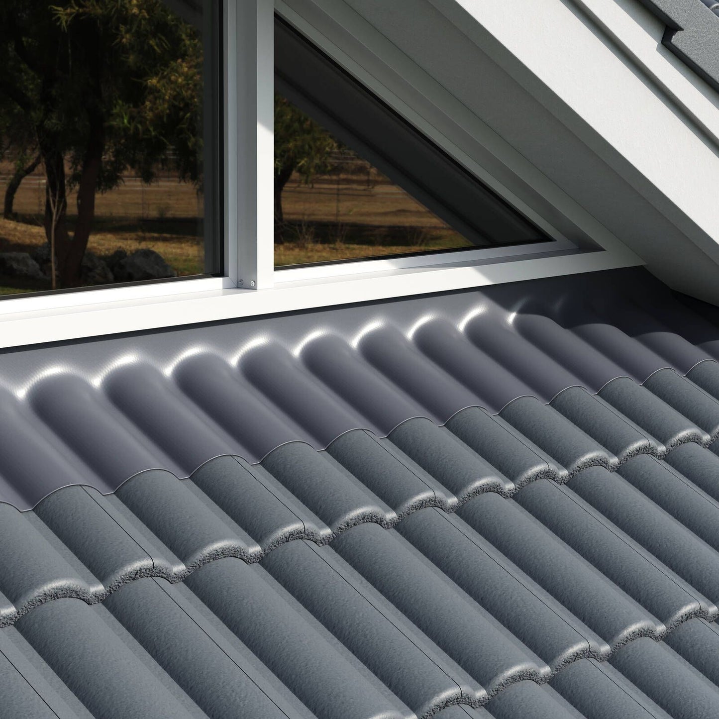Wakaflex Lead Free Flashing - 280mm x 5m - Lead Grey