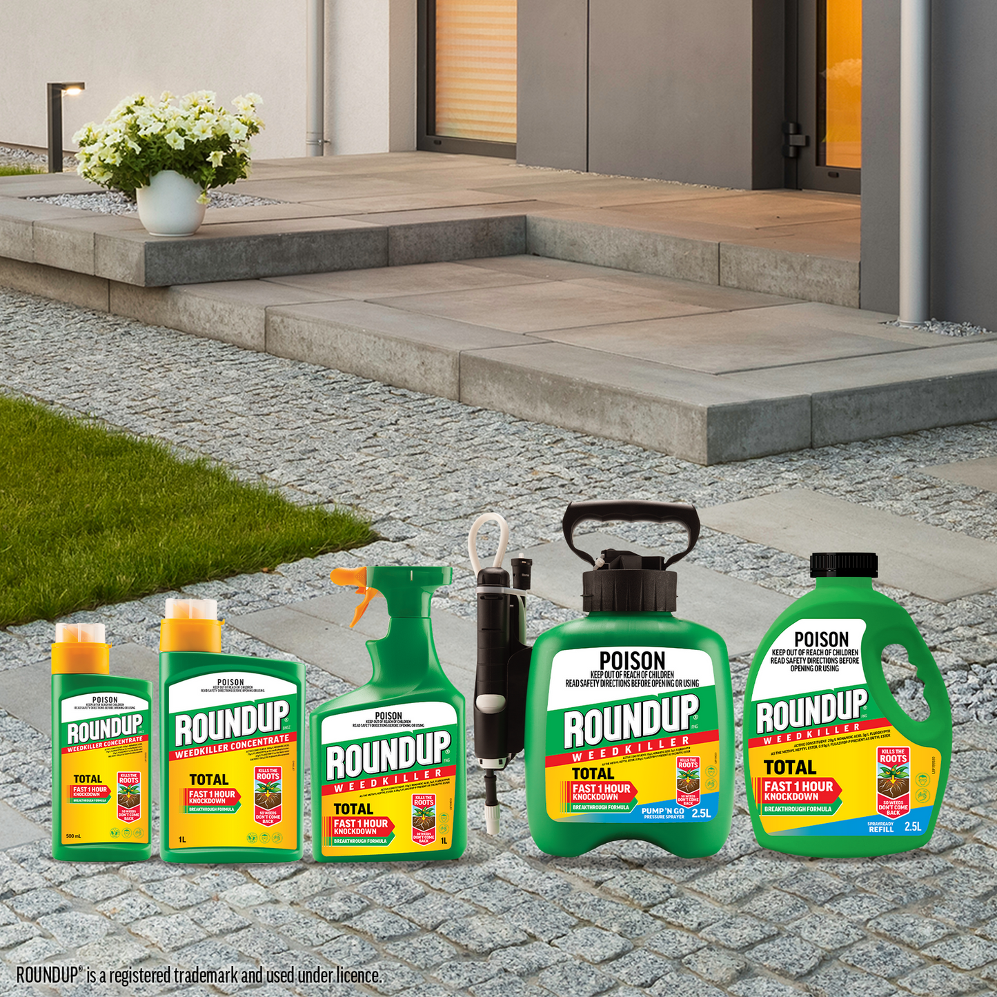 Roundup Total Weedkiller Concentrate - 500ml