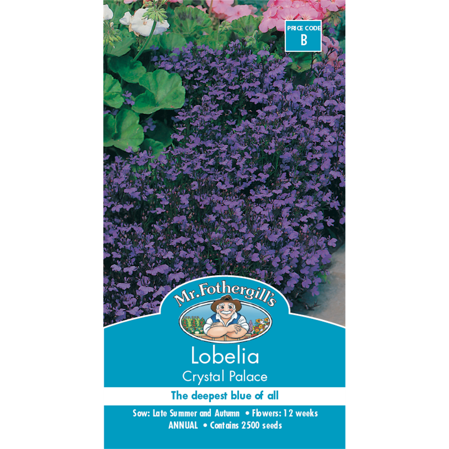 Mr Fothergill Lobelia Crystal Palace Flower Seeds