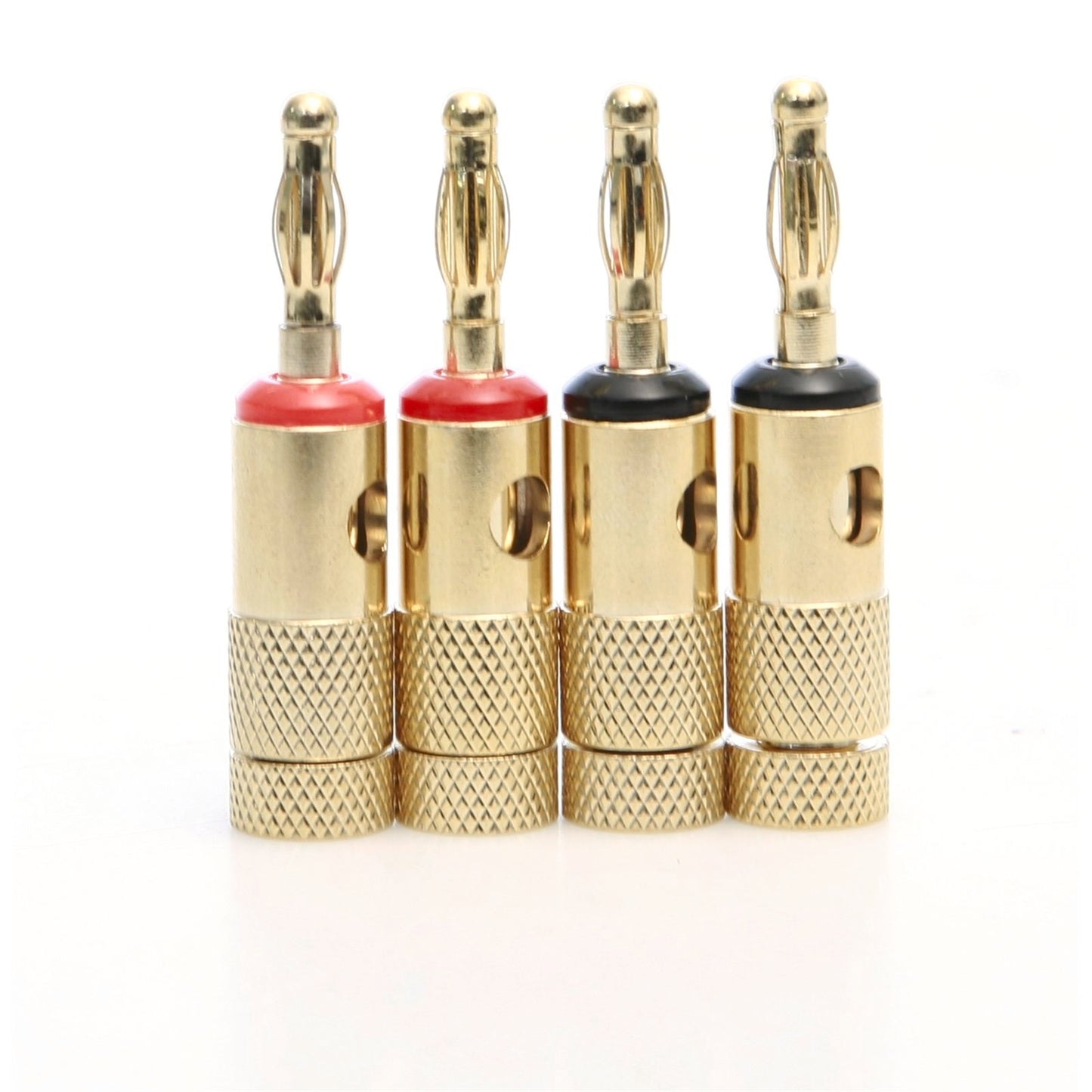 Studio Acoustic Banana Plugs - 4mm - Gold