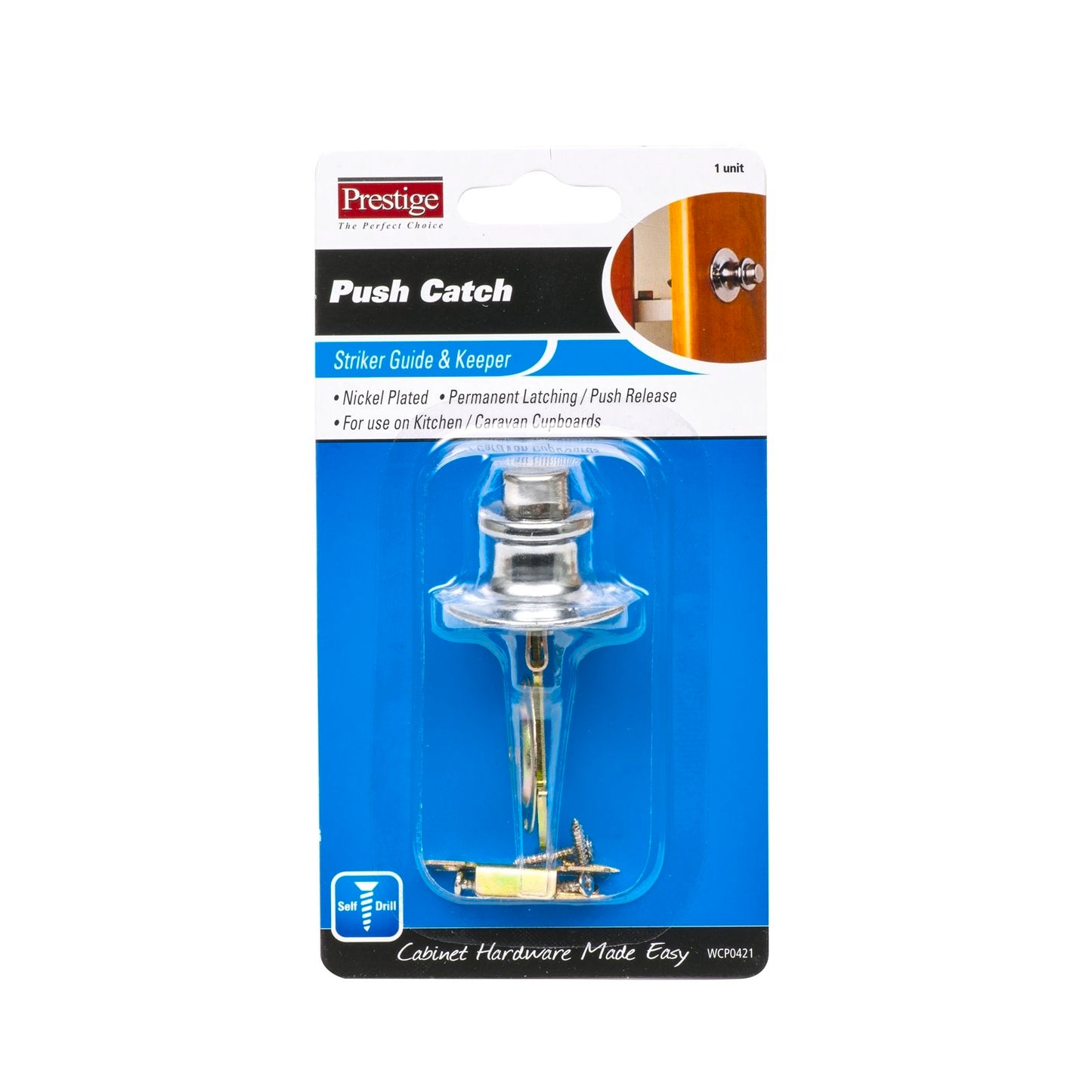 Prestige Push Catch - 165 x 90 x 40mm