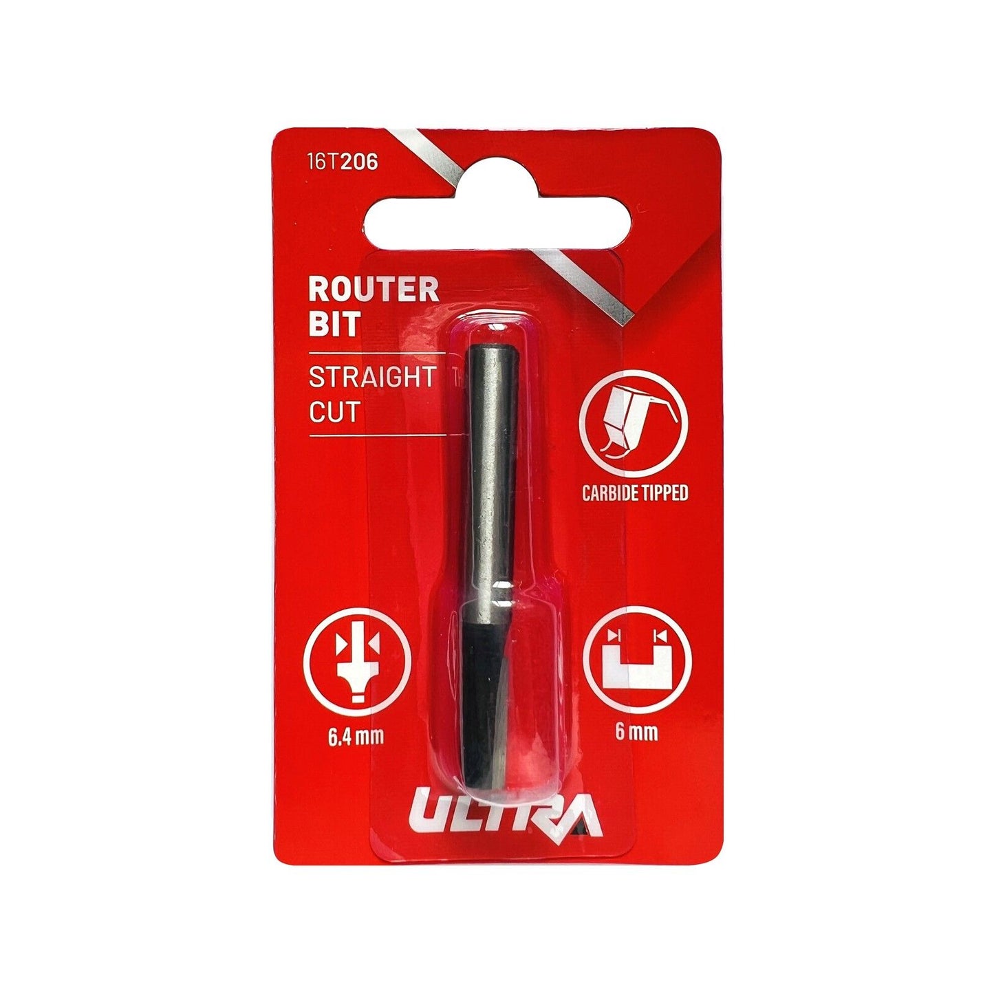 Ultra Router Bit - Straight - 6mm