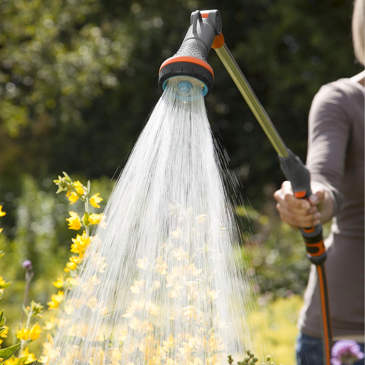 Gardena Comfort Spray Wand - 90cm Plastic - Soft Grip - Adjustable Flow