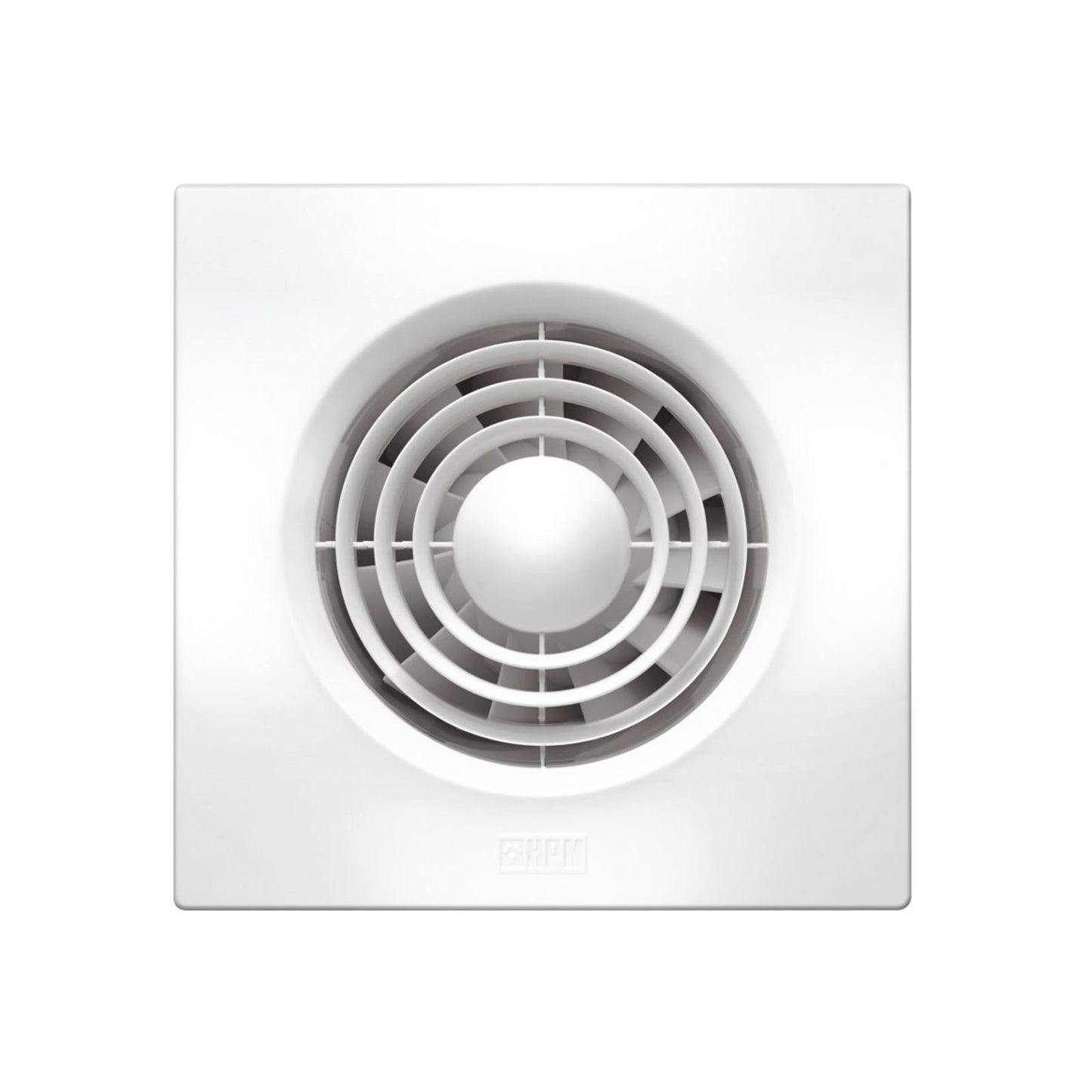 HPM Square Slimline Wall Exhaust Fan 100mm