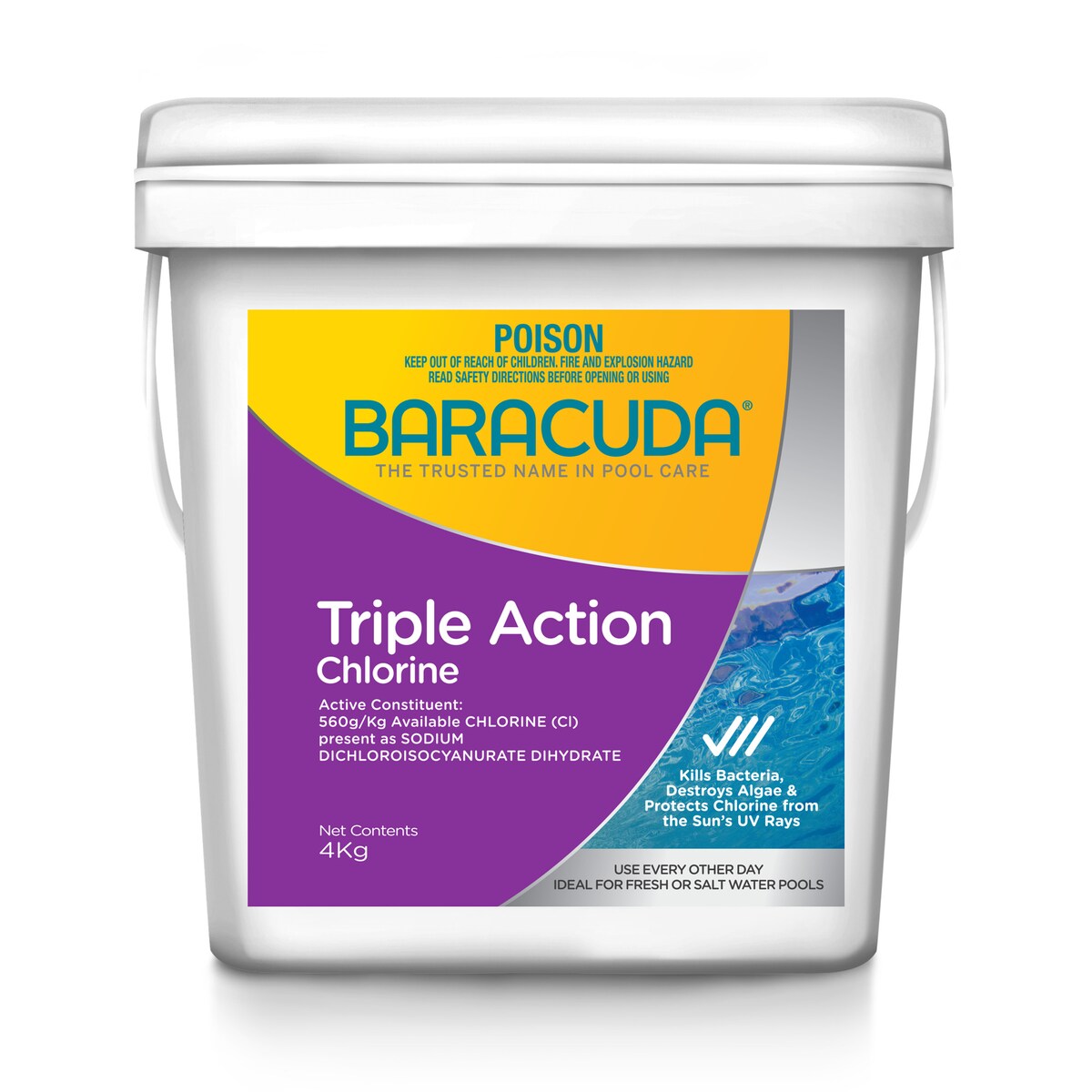 Baracuda Triple Action Chlorine 4kg