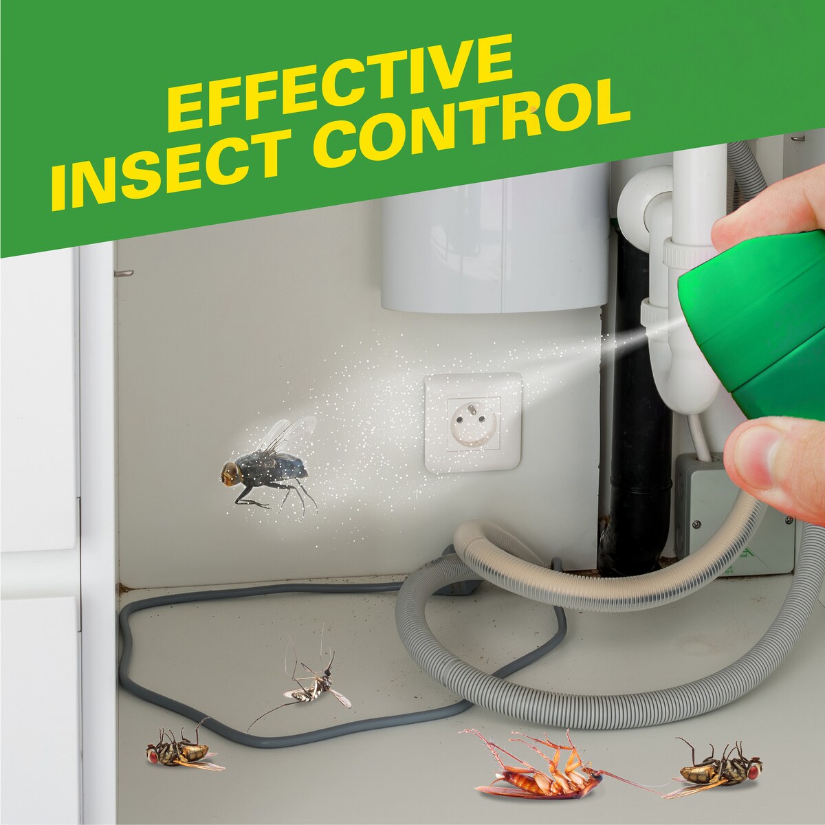 Pea Beu Flying Insect Killer Aerosol Spray Lemon 350g