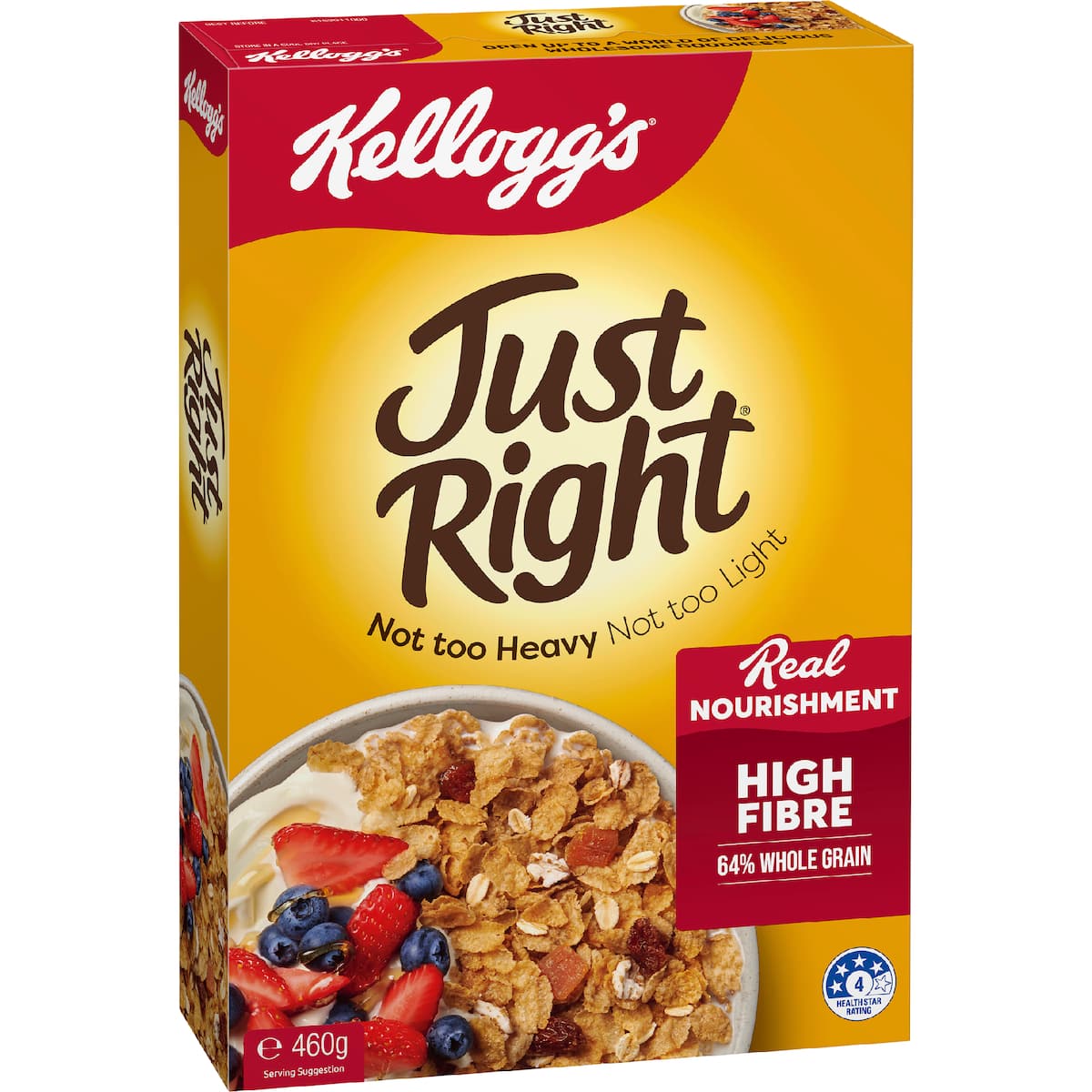 Kellogg's Just Right Apricot & Sultana Breakfast Cereal 460g