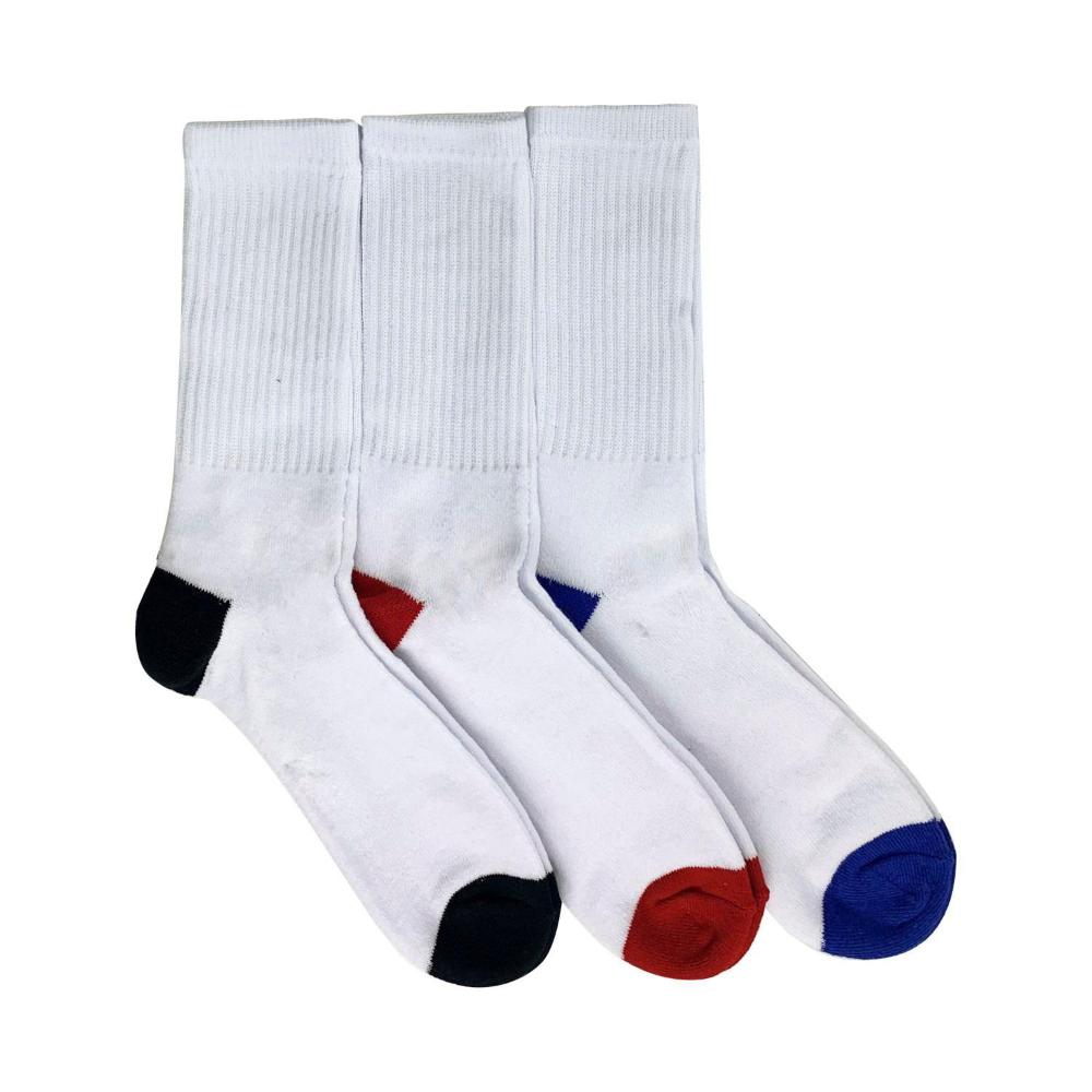 Mix Mens Crew Sport Socks Size 7-11 3 PACK
