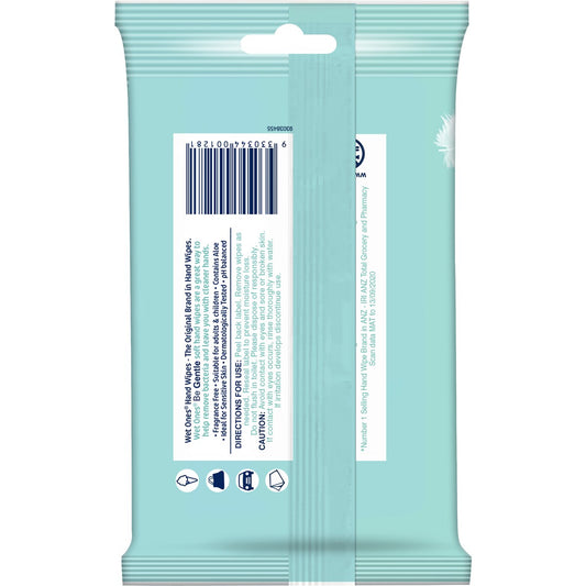 Wet Ones Moist Wipes Gentle 15 pack