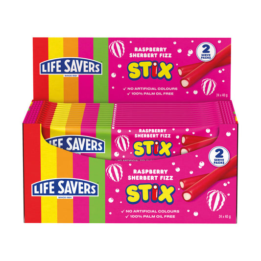 Life Savers Raspberry Stix - 40g