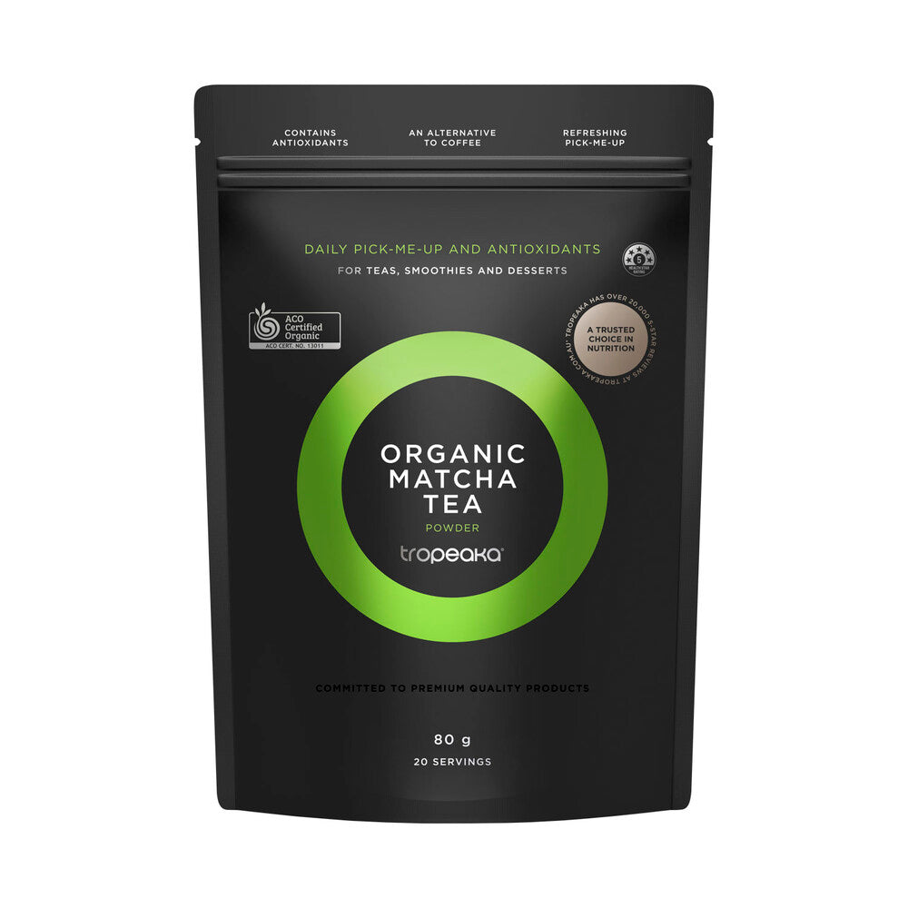 Tropeaka Organic Matcha Tea Powder - 80g