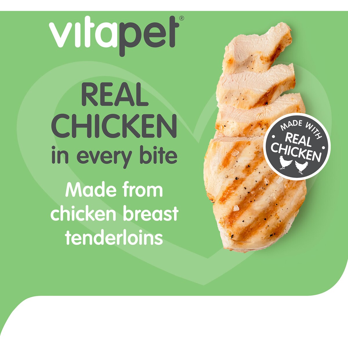 Vitapet Jerhigh Chicken Tenders For Dogs 100g