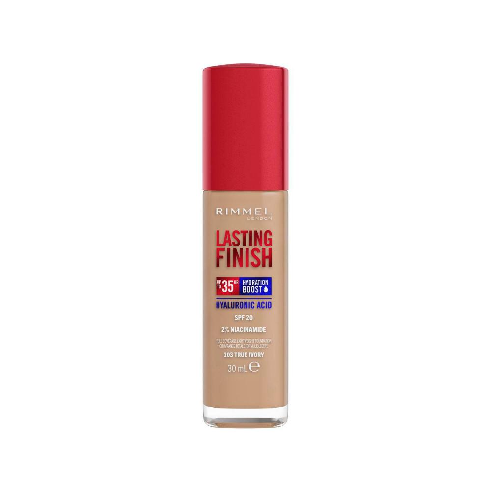 Rimmel Lasting Finish 35H Foundation 103 True Ivory - 30mL