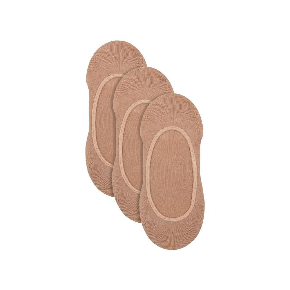 Underworks Invisible Footlet Nude 5-8/9-11 3 Pack