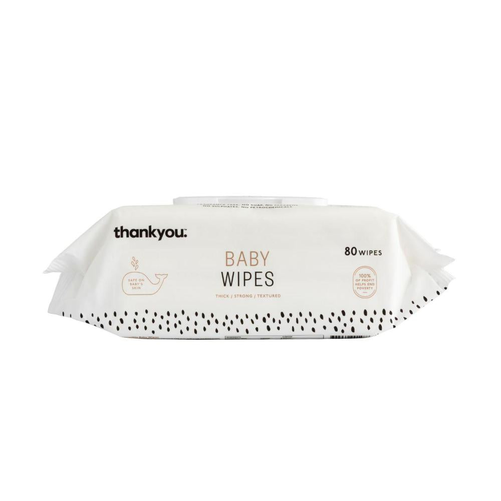 Thankyou Thick & Soft Baby Wipes - 240 pack