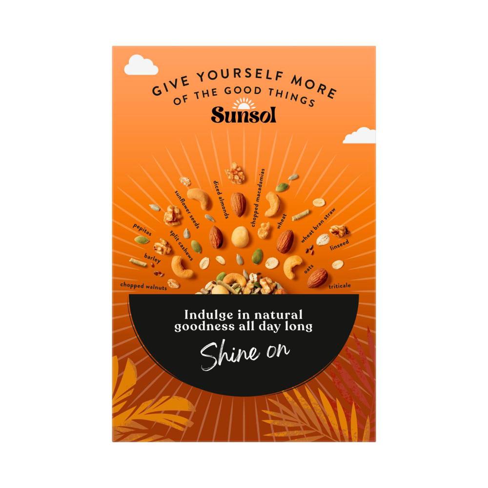 Sunsol Natural Muesli Almond Cashew Macadamia & Walnut | 500g
