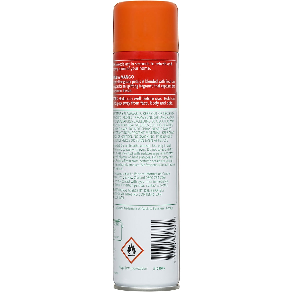 Air Wick Freshener Spray Frangipani & Mango 237g