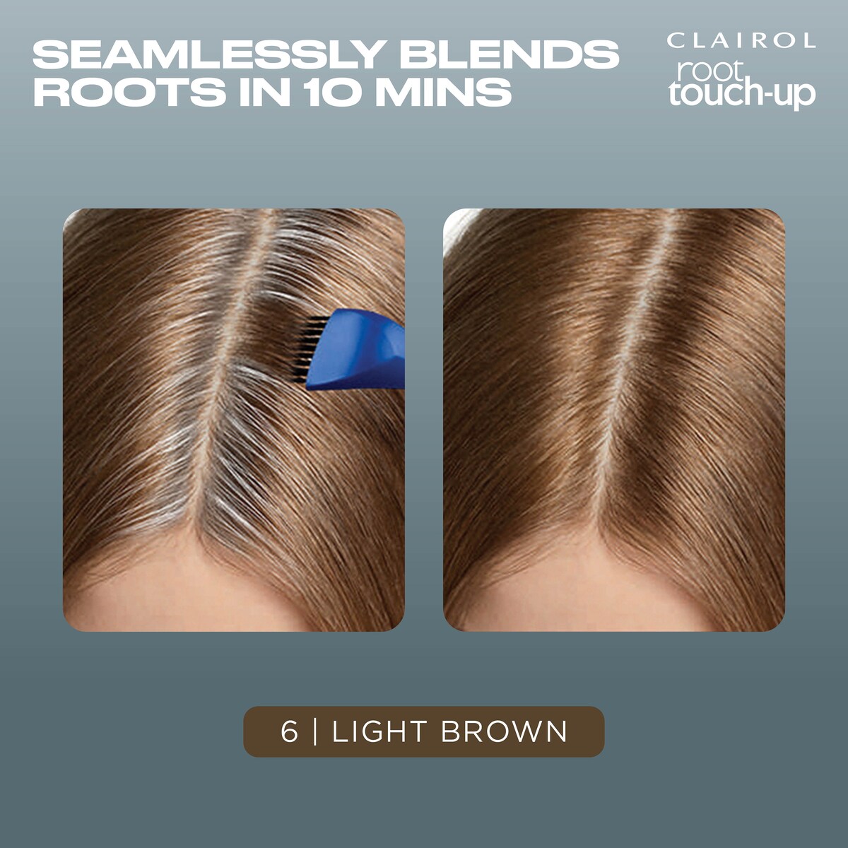 Clairol Root Touch Up Permanent 6 Light Brown Hair Colour each