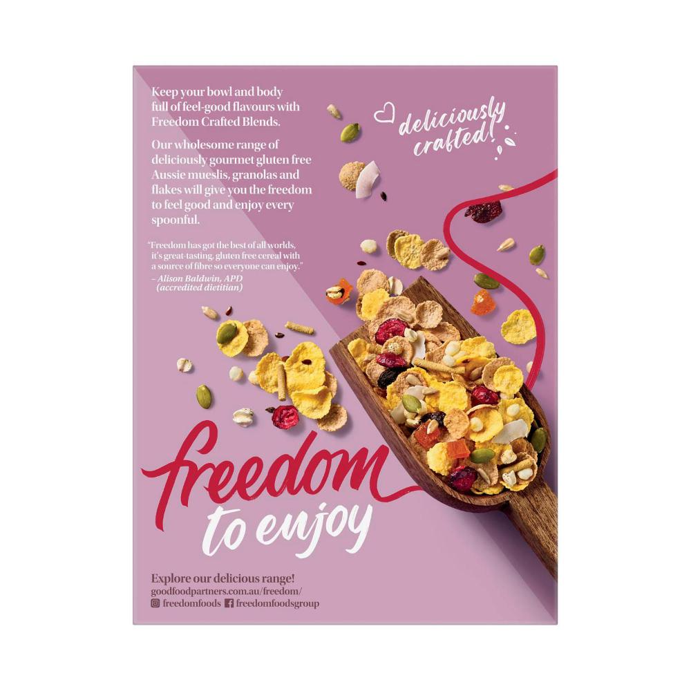 Freedom Crafted Blends Fruit & Seed Muesli - 400g