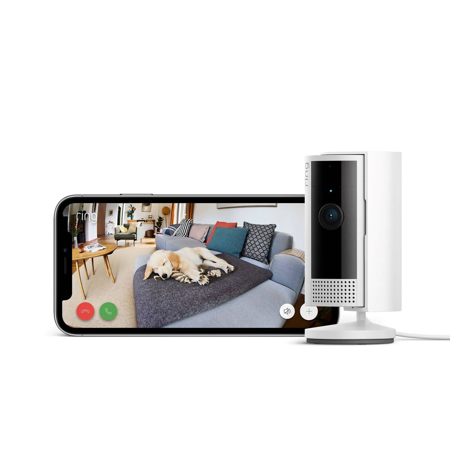 Ring Indoor Camera - 2nd Gen - 1080p - 2 Pack - White