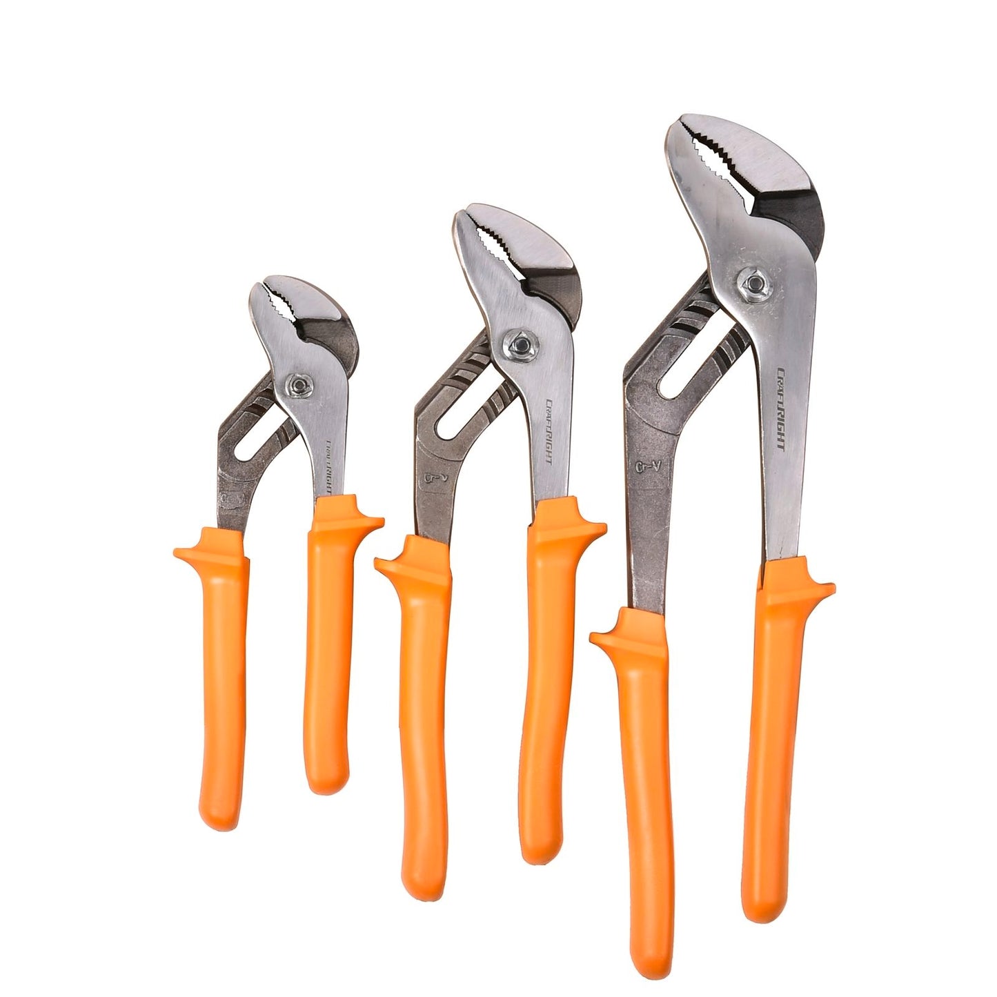 Craftright Multigrip Plier Set - 200, 250, 320mm