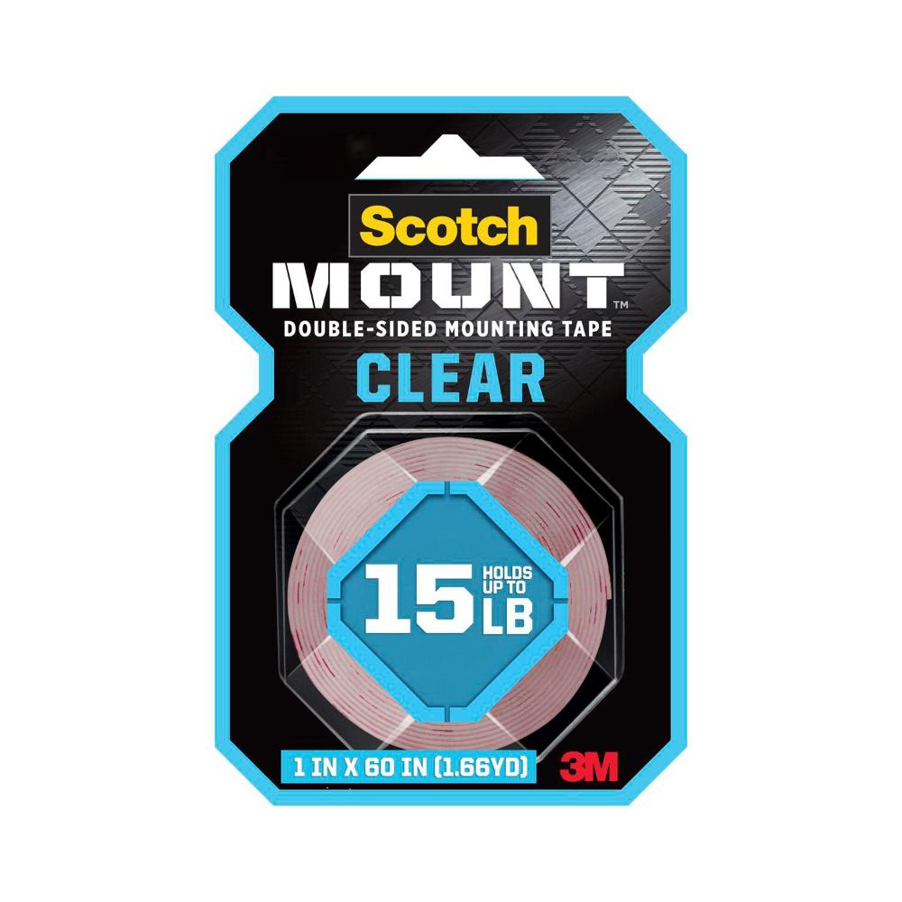 Scotch Clear Mounting Tape - 1 PACK