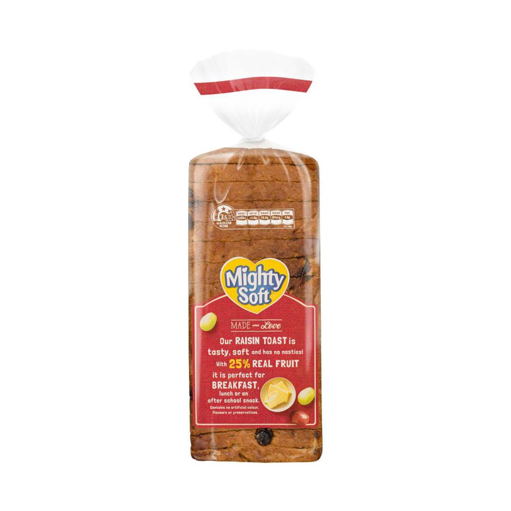 Mighty Soft Raisin Toast | 600g