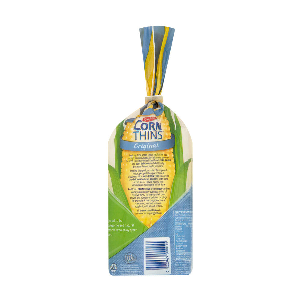 Real Foods Original Corn Thins - 150g