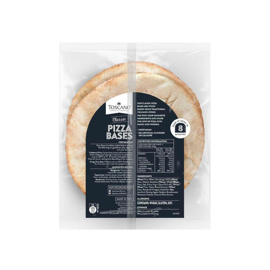 Toscano Pizza Base Pane 2 Pack - 300g
