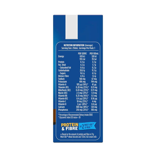 Sanitarium Up&go Liquid Breakfast Choc Ice 3x250ml - 750mL