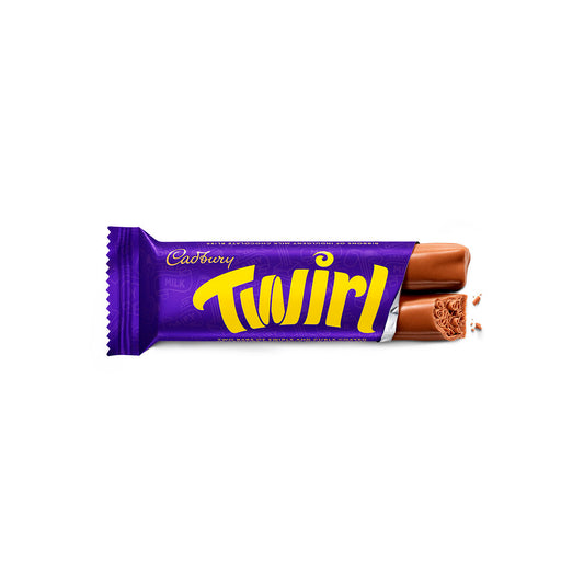 Cadbury Twirl Chocolate Bar 4 Pack - 58g