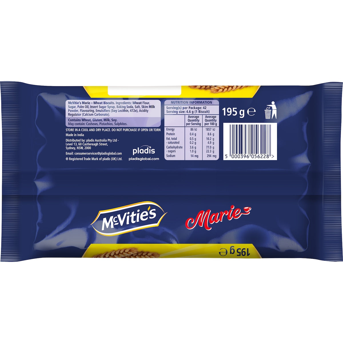 Mcvities Marie Biscuits 195g