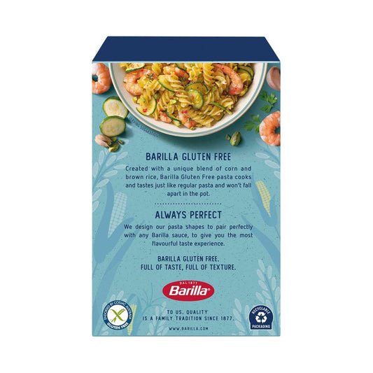 Barilla Pasta Fusilli Gluten Free - 340g