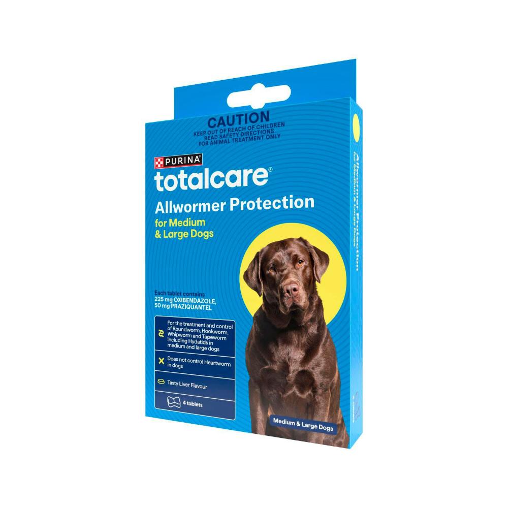 Total Care Tasty Allwormer For Dogs - 4 pack
