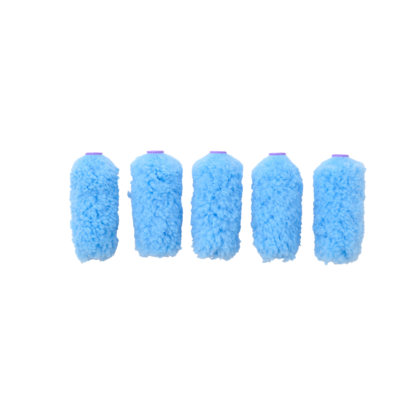 Monarch Mini Rollers - 100mm - 20mm Nap - 5 Pack - Purple