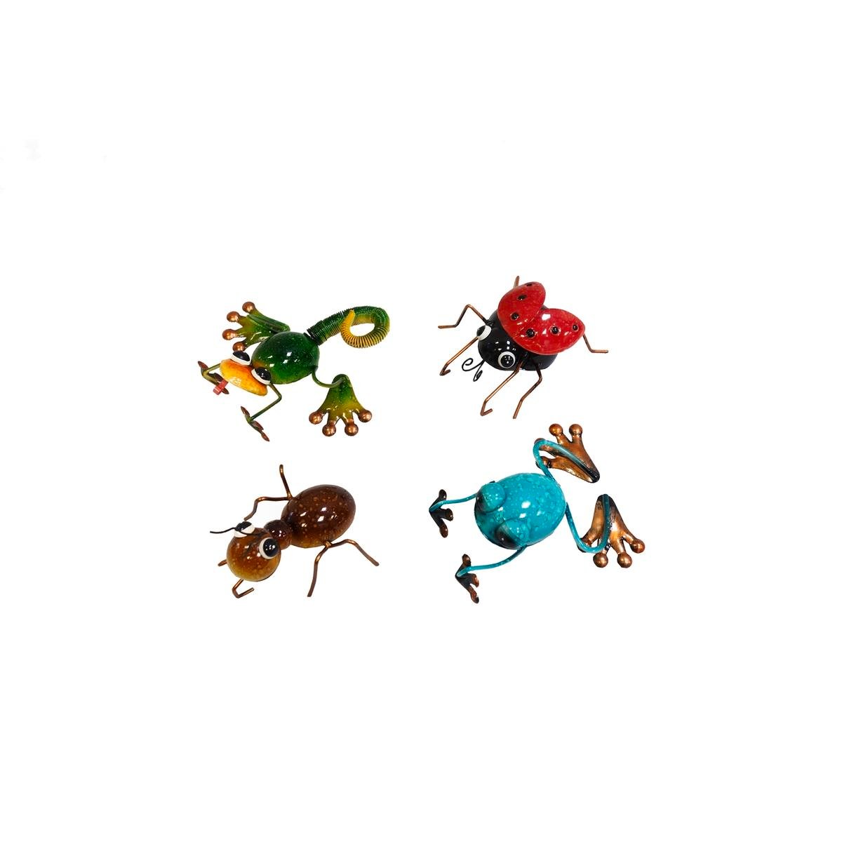 Lotus Hanging Pot Critters - Assorted Designs - Powder Coated Steel