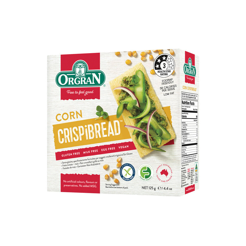 Orgran Corn Crispibread - 125g