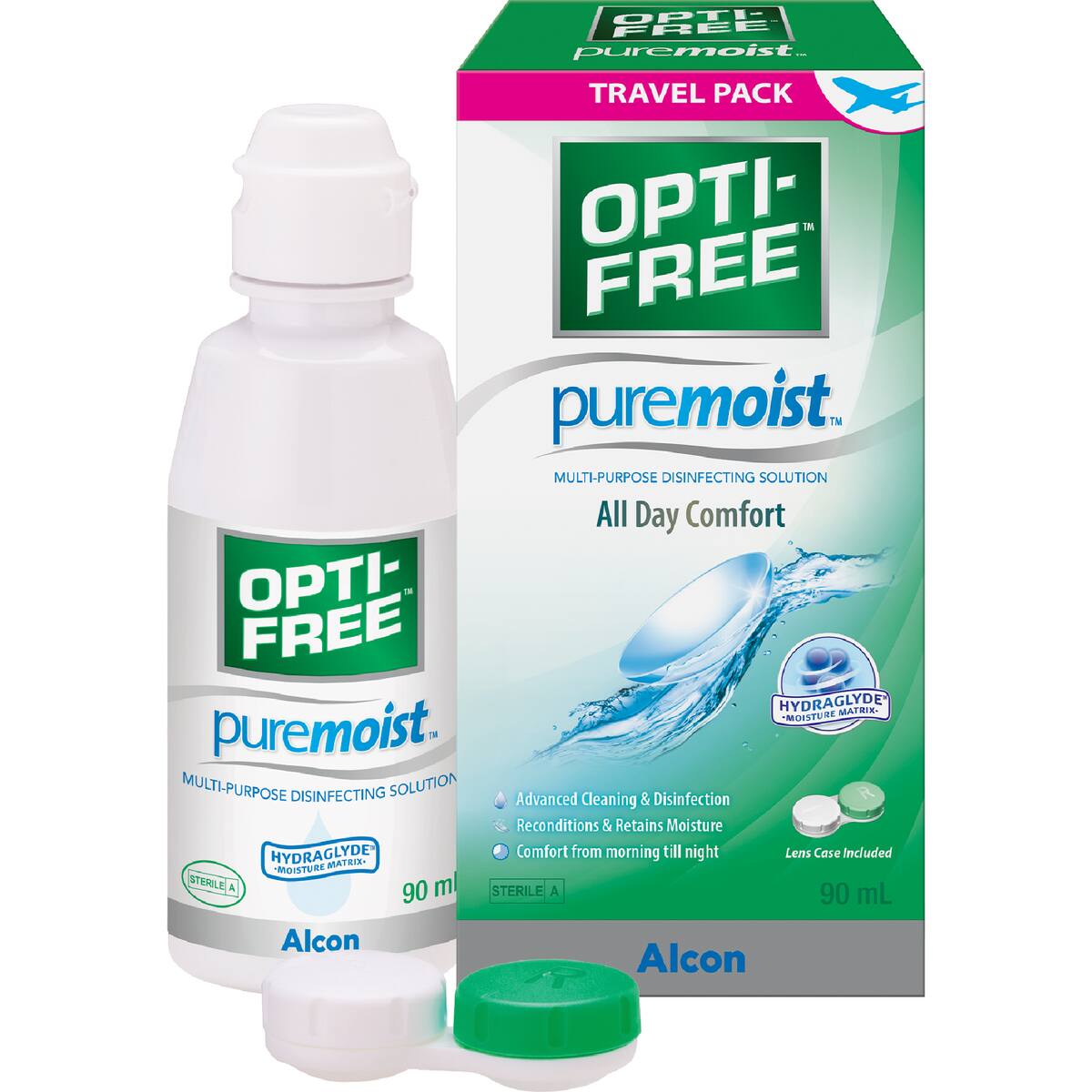 Opti-free Contact Solution Pure Moist 90ml