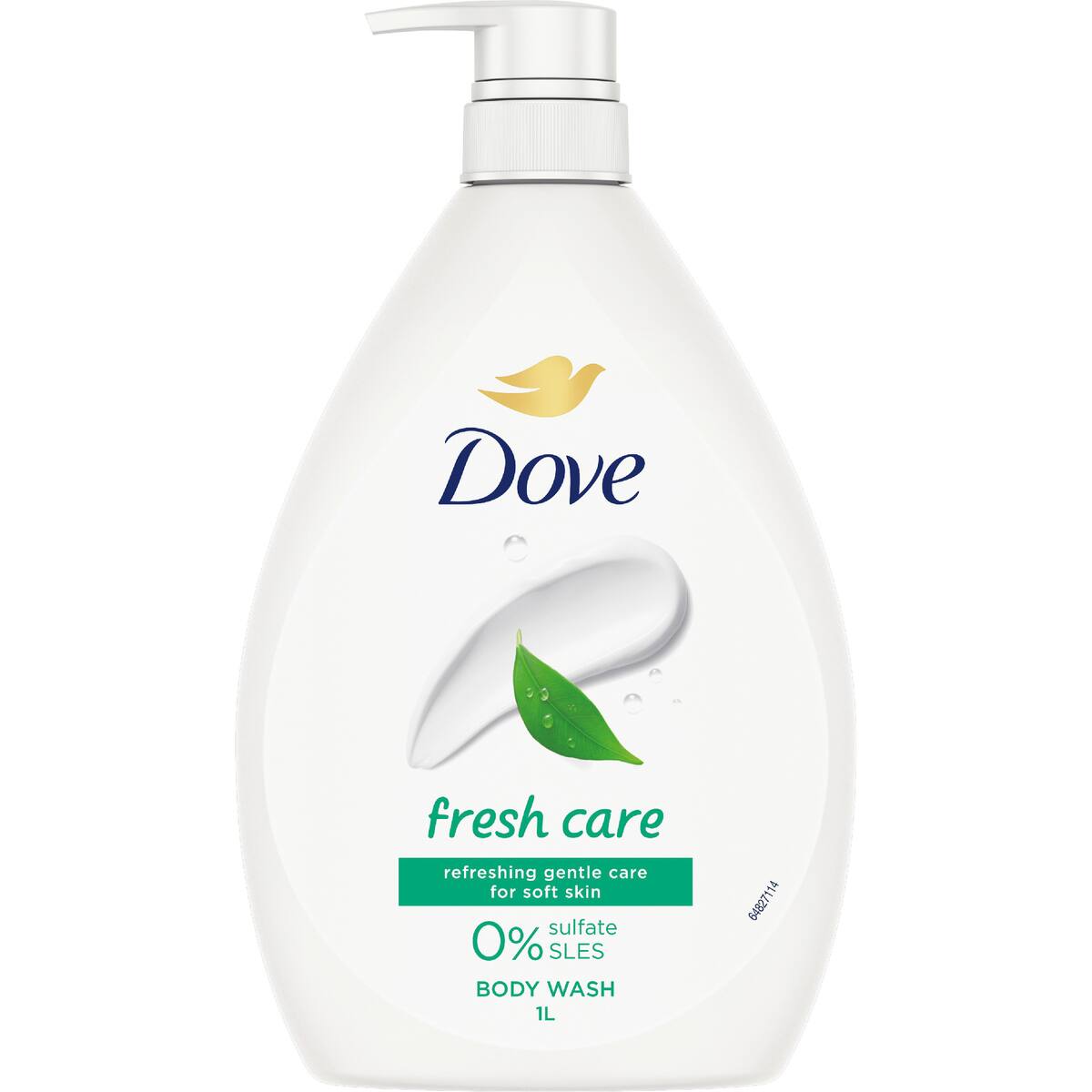 Dove Body Wash Fresh Care 1l